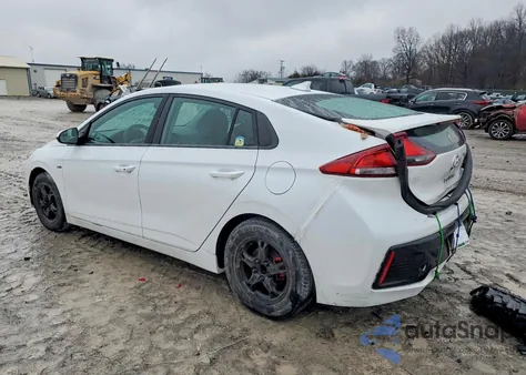 2019 Hyundai Ioniq Blue z USA, uszkodzony, nr VIN KMHC65LC7KU136681
